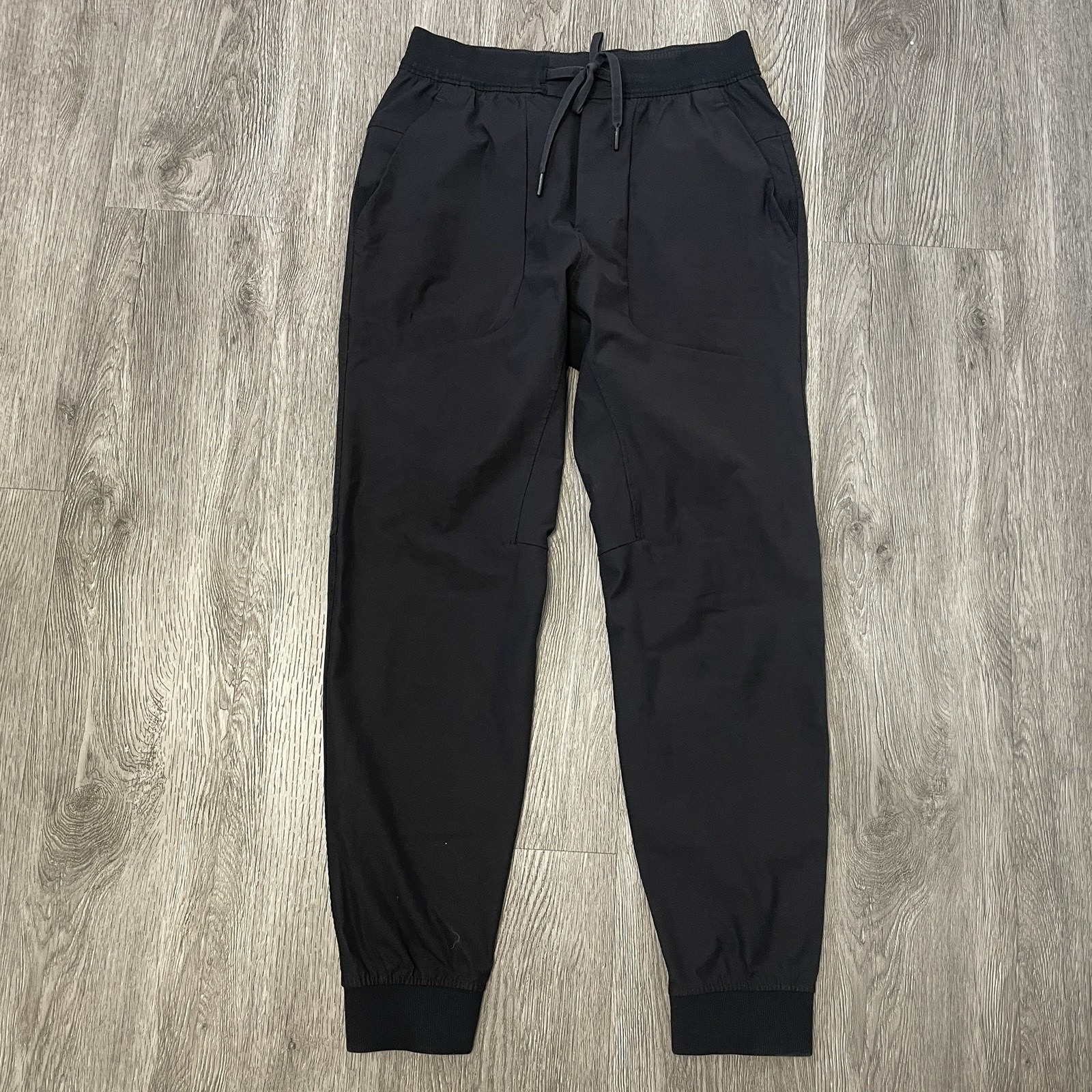 Lululemon Abc Jogger Pants Men's Medium Black Golf Performance Stretch Sweats